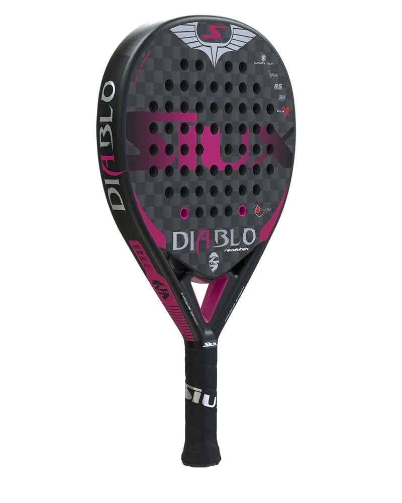 Padel Racket Diablo Revolution Fuchsia 12K - Image 3