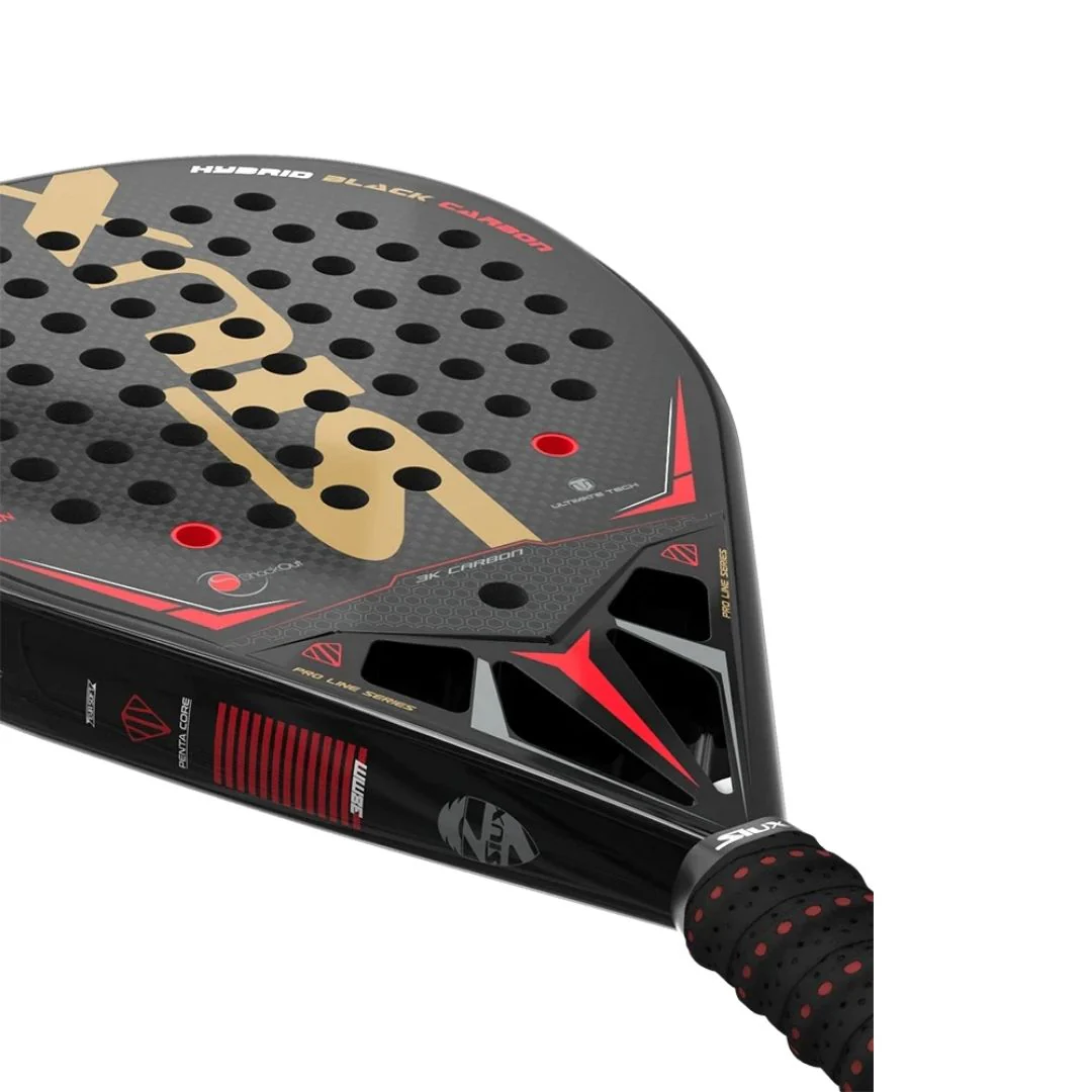 Padel Racket Genesis Hybrid Black Carbon - Image 3