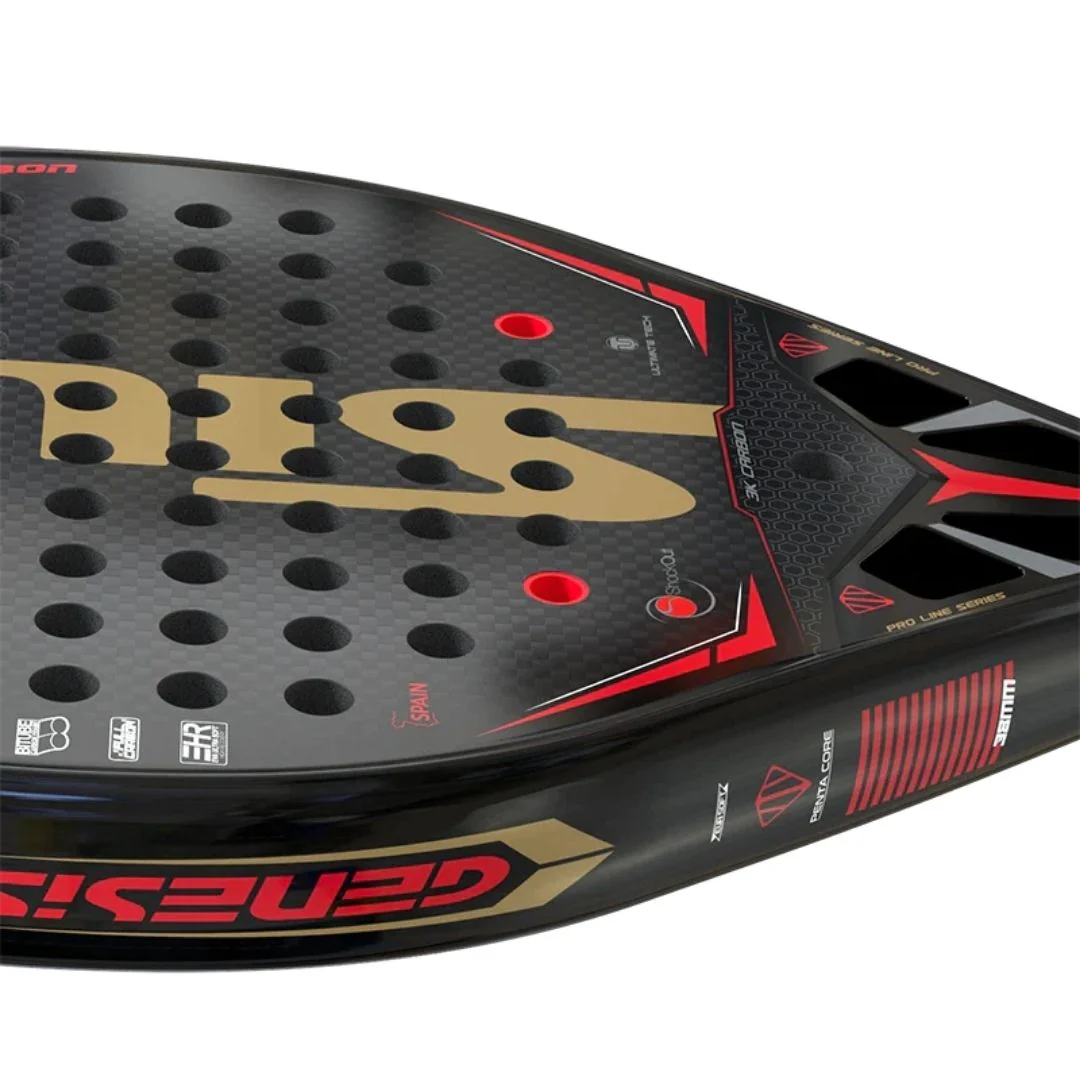 Padel Racket Genesis Hybrid Black Carbon - Image 5