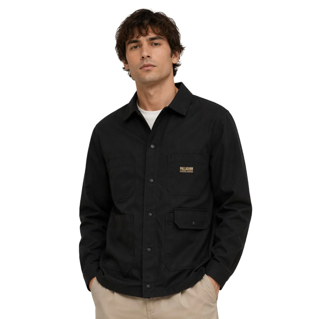 Logo Water Repellent Cargo Jacket