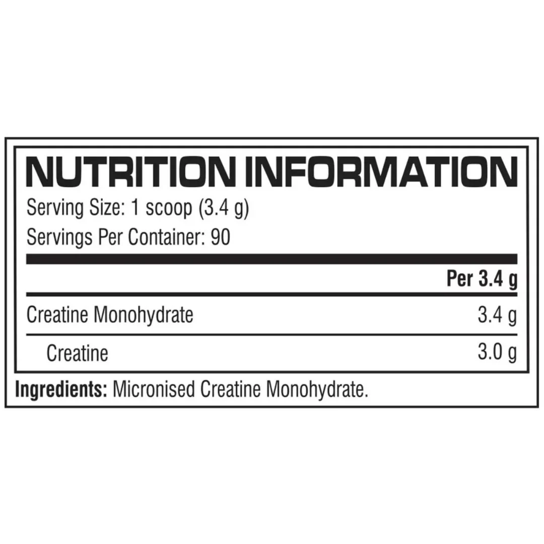 Creatine Powder - Unflavoured - 306 GM - Image 2