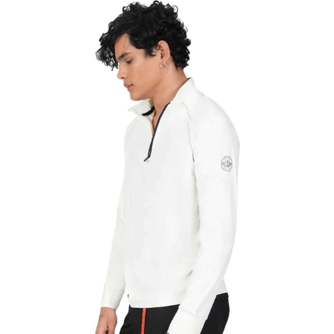 Half Zip Long Sleeve T-shirt - Image 2