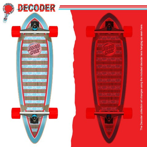 Pintail Decoder Wave 9.20" x 33" Cruzer Skateboard - Image 3