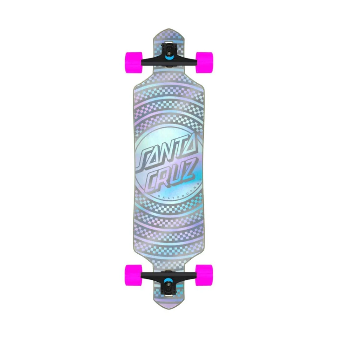 Prismatic Dot Drop Thru Cruzer 9" x 36" Skateboard