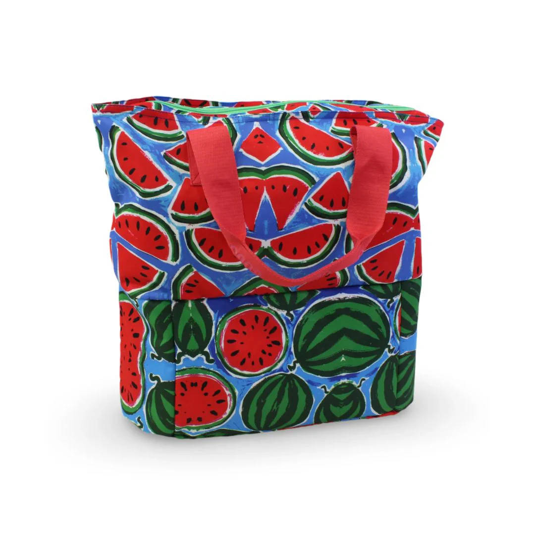 Watermelon Wave Tote Cooler 41 L - Image 2