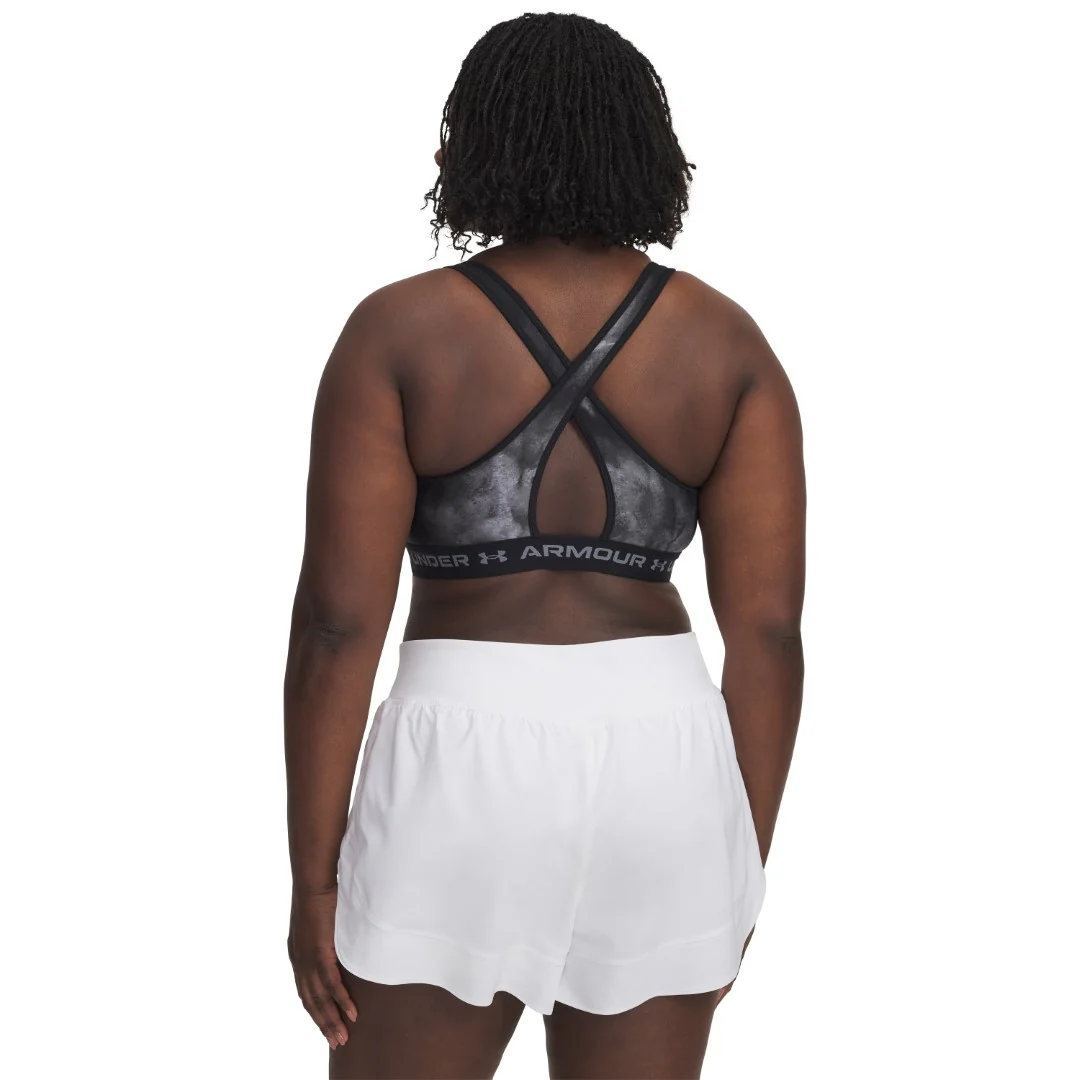 Mid Crossback Printed Sports Bra - Image 3