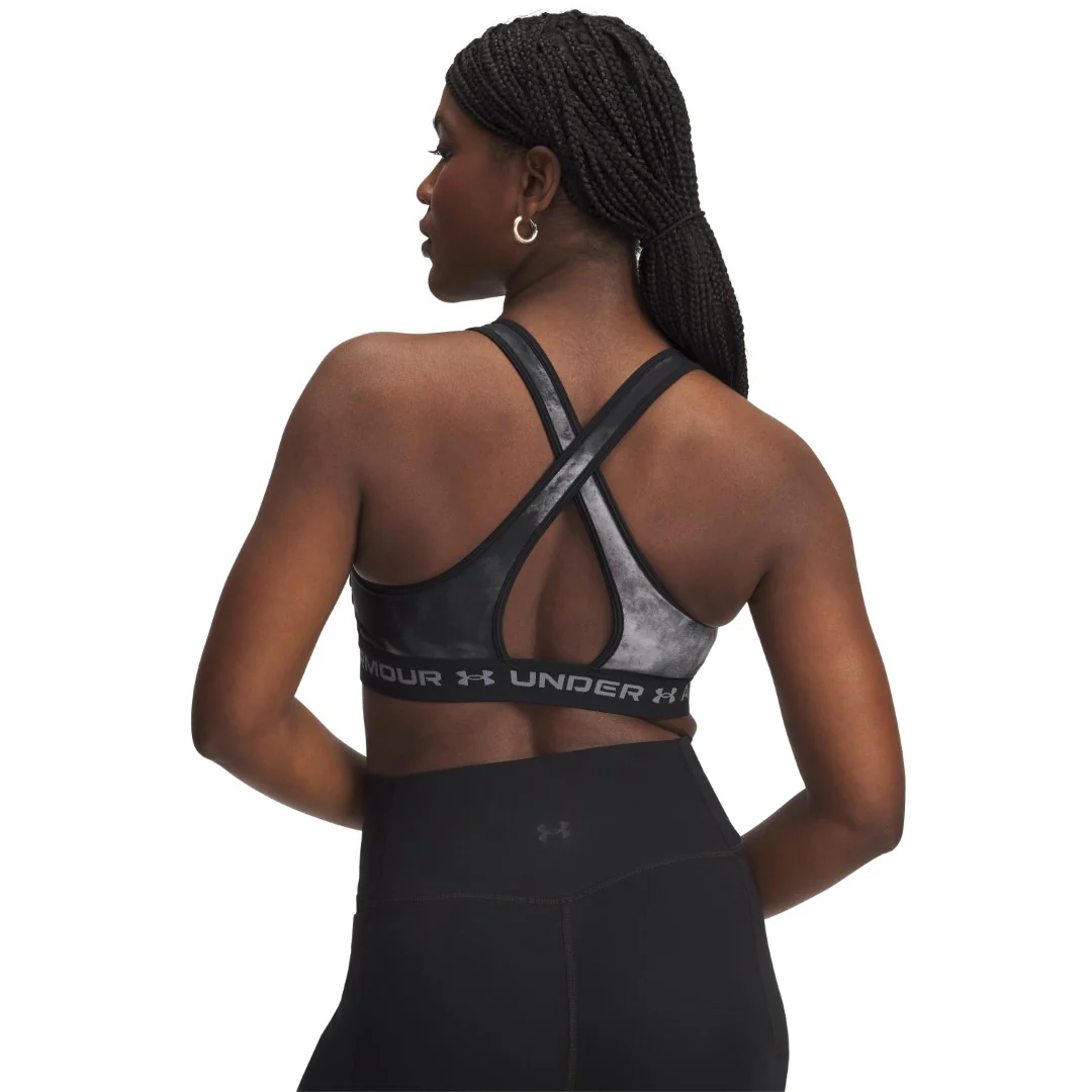 Mid Crossback Printed Sports Bra - Image 6