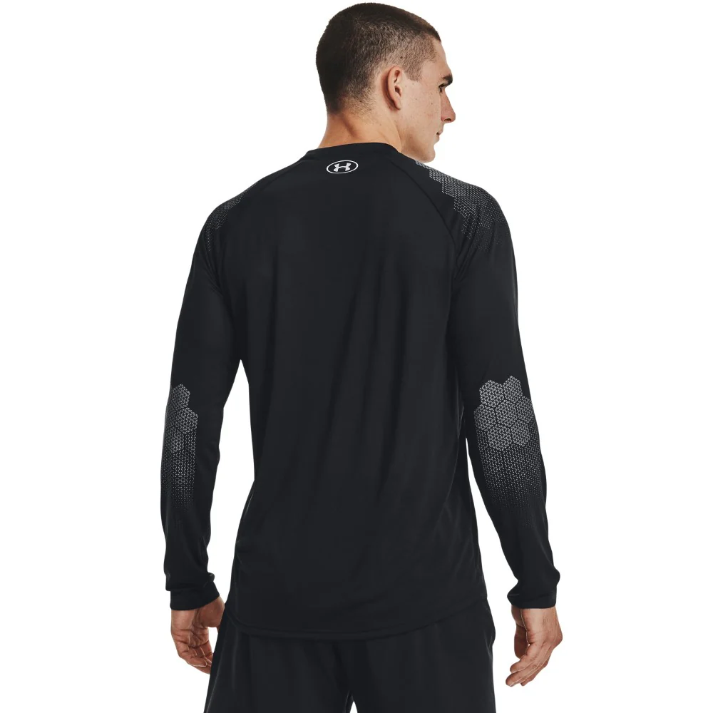 UA ArmourPrint Long Sleeve T-shirt - Image 2
