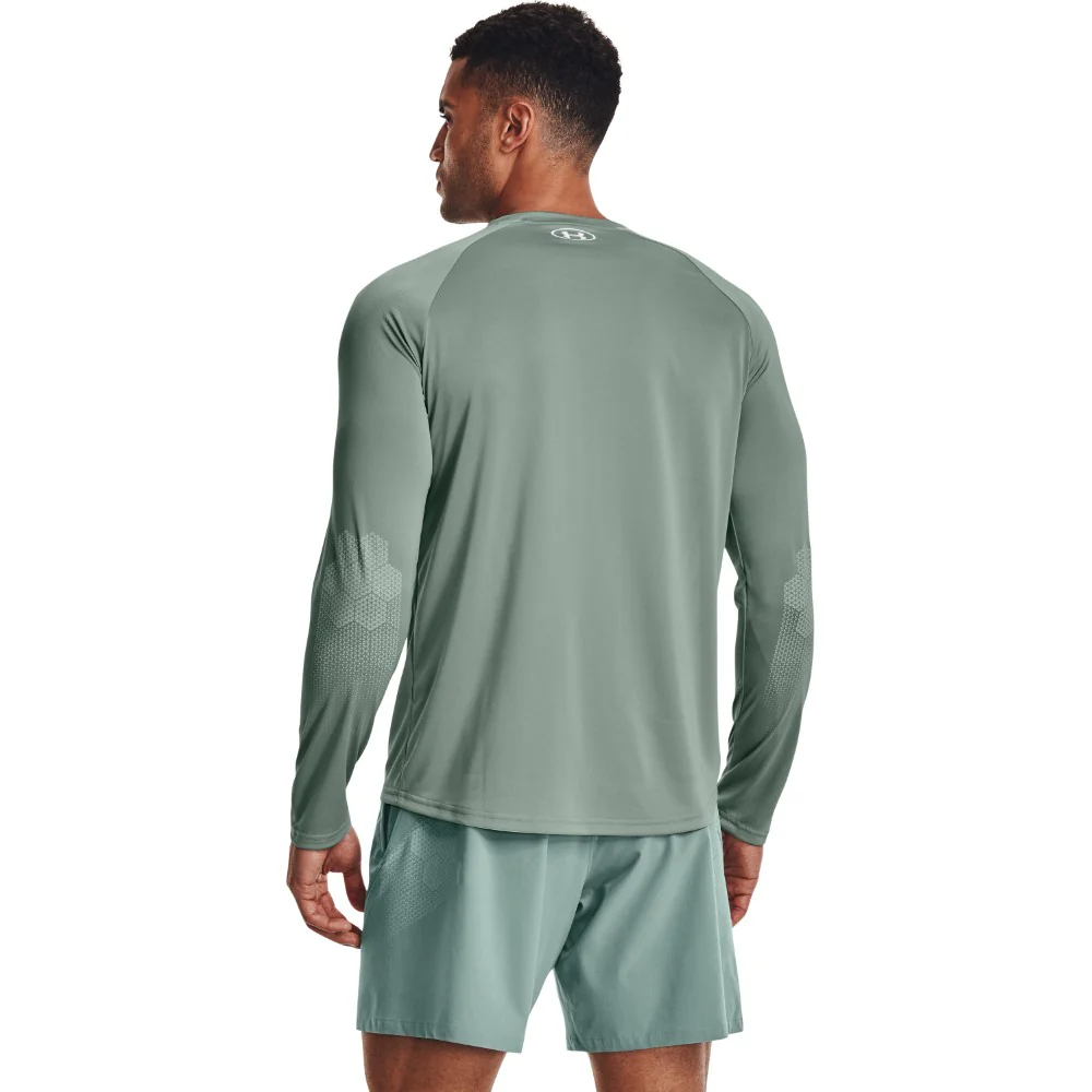 UA Armourprint Long Sleeve T-shirt - Image 2