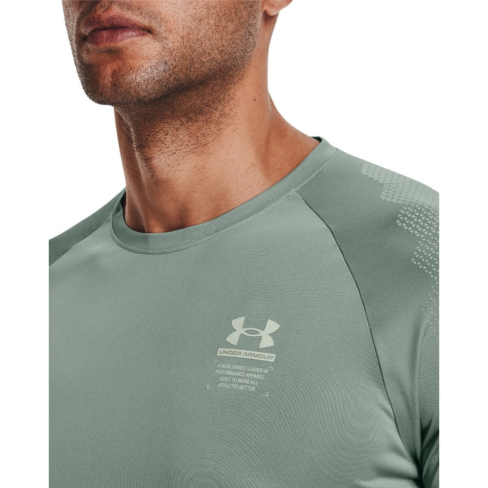 UA Armourprint Long Sleeve T-shirt - Image 3