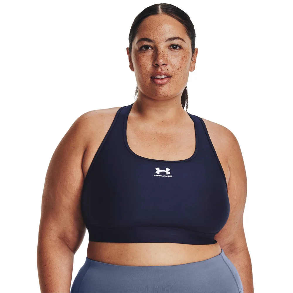 HeatGear® Mid Padless Sports Bra - Image 11