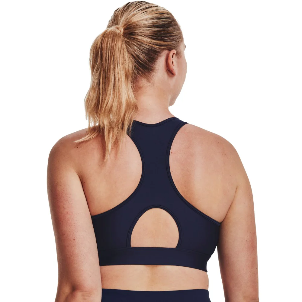HeatGear® Mid Padless Sports Bra - Image 8