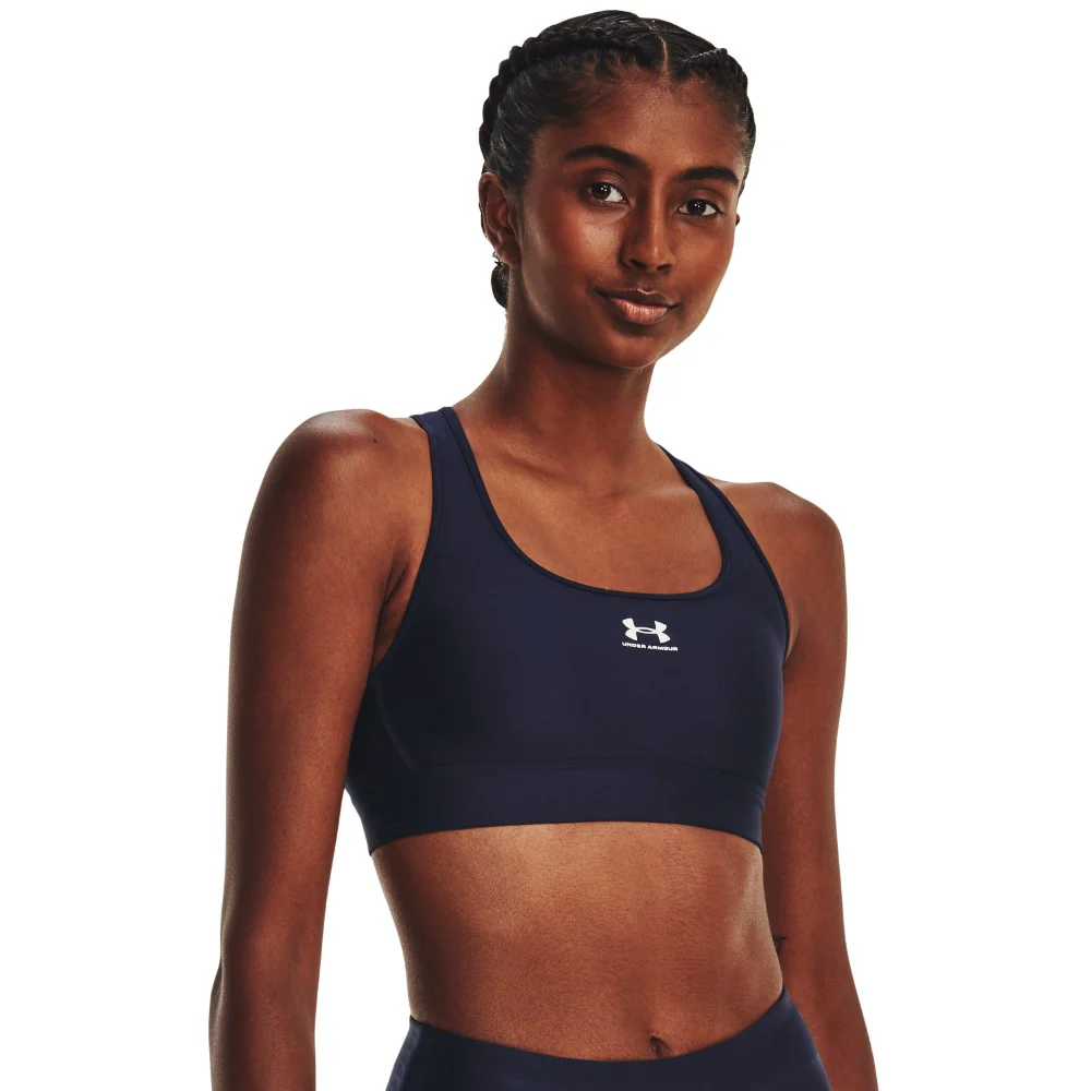 HeatGear® Mid Padless Sports Bra - Image 9