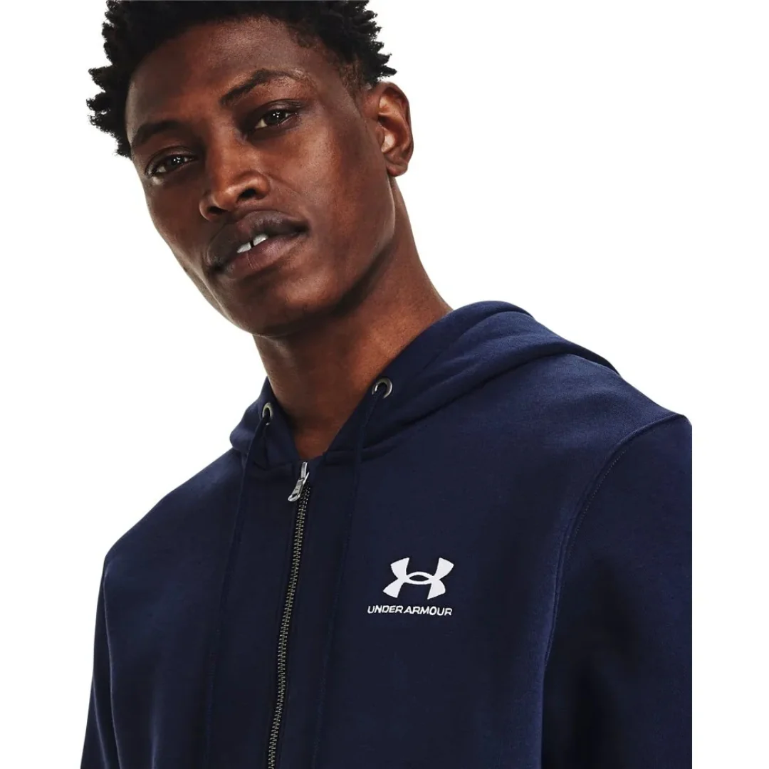 Essential Fleece FZ Hood Sweatshirt - Image 3