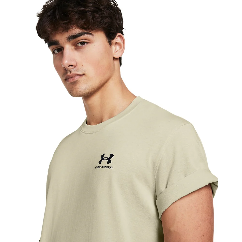 Logo Embroidered Heavyweight Short Sleeve T-shirt - Image 4