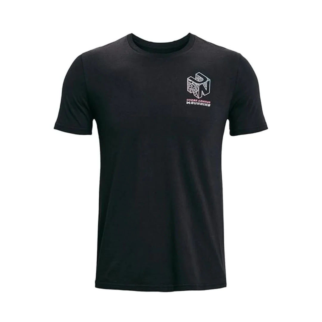Run Gradient Grid T-shirt - Image 3