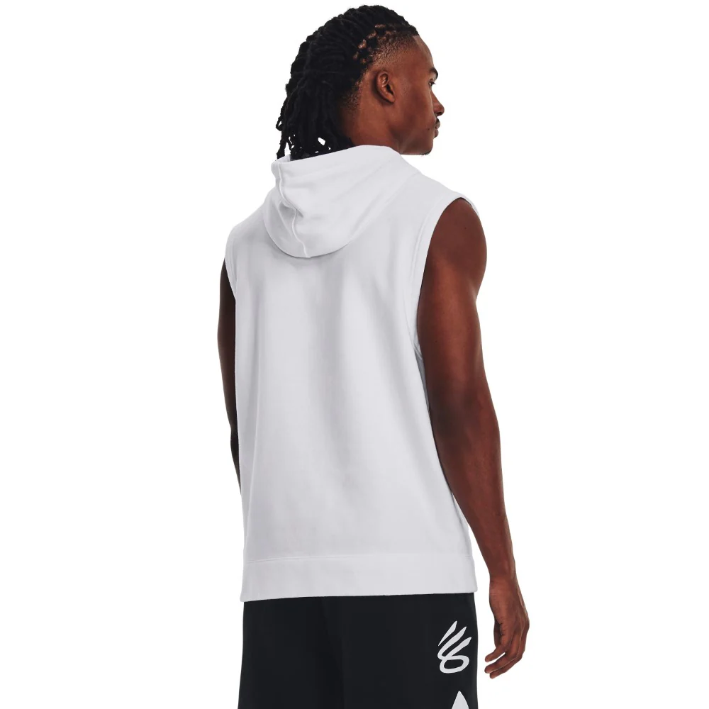 Curry Fleece Sleeveless Hoodie - Image 2