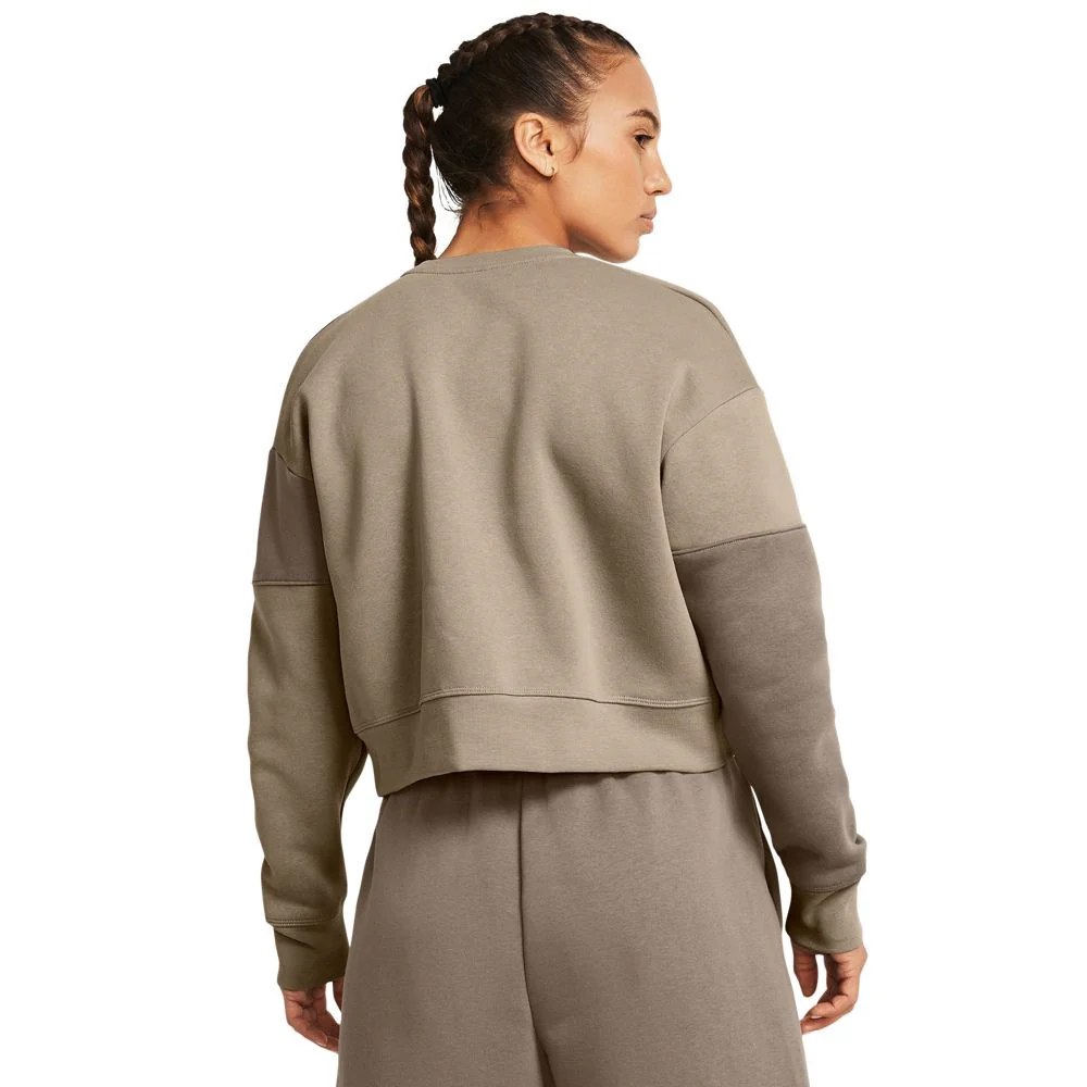 Essential Fleece Crop Crew - Image 2