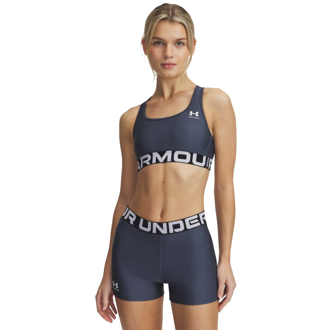 HeatGear® Armour Mid Branded Sports Bra