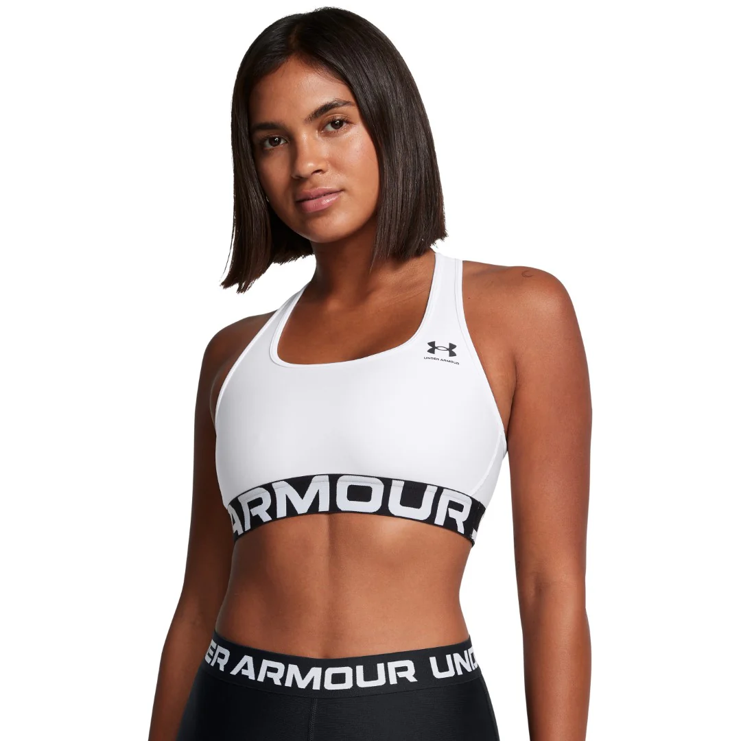 HeatGear® Armour Mid Branded Sports Bra