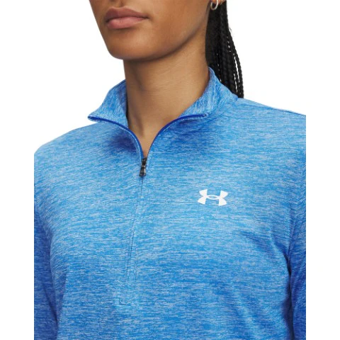 Tech ½ Zip Twist Long Sleeve Top - Image 3