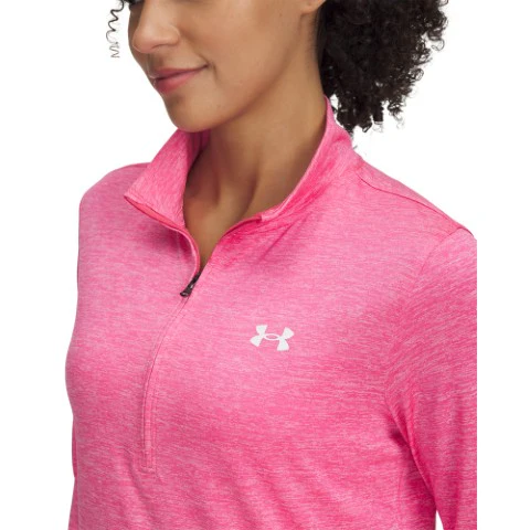 Tech ½ Zip Twist Long Sleeve Top - Image 3
