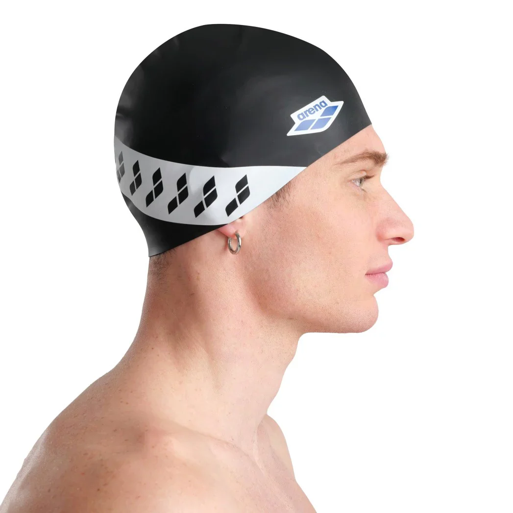 Icons Team Stripe Swimming Cap - Image 3