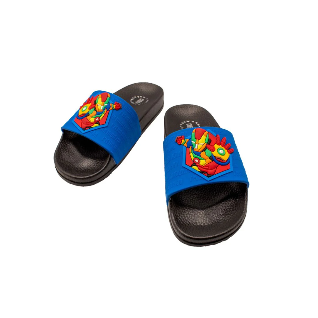 Iron Man Blue Slides - Image 4