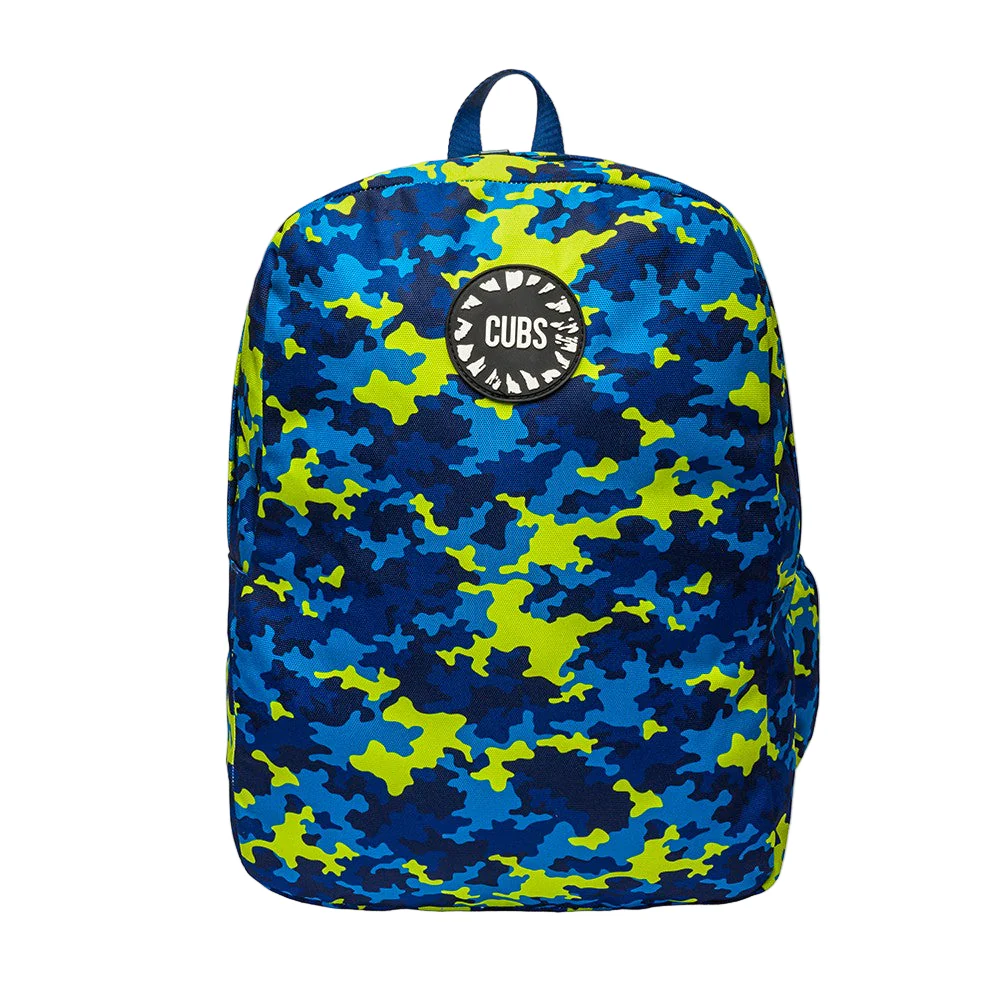 Camouflage blue backpack Big & Basic
