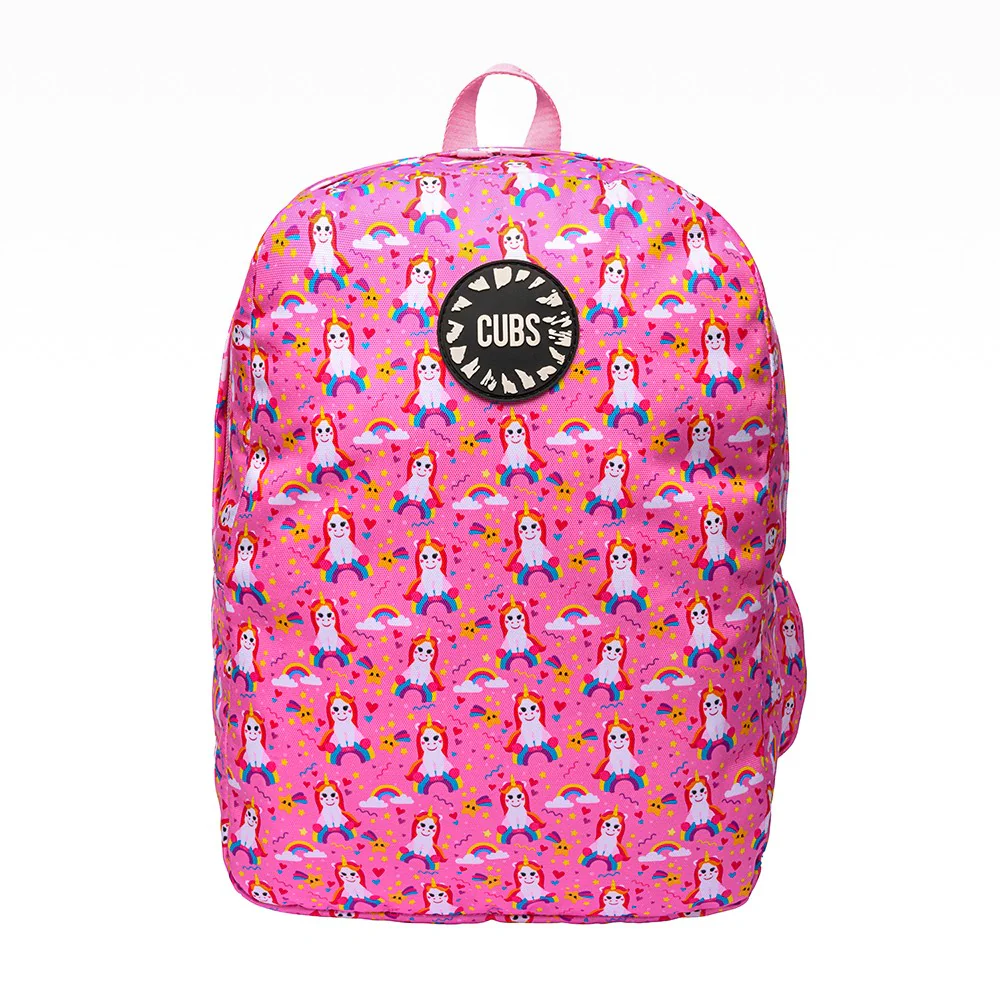 Unicorn over the rainbow backpack Big & Basic