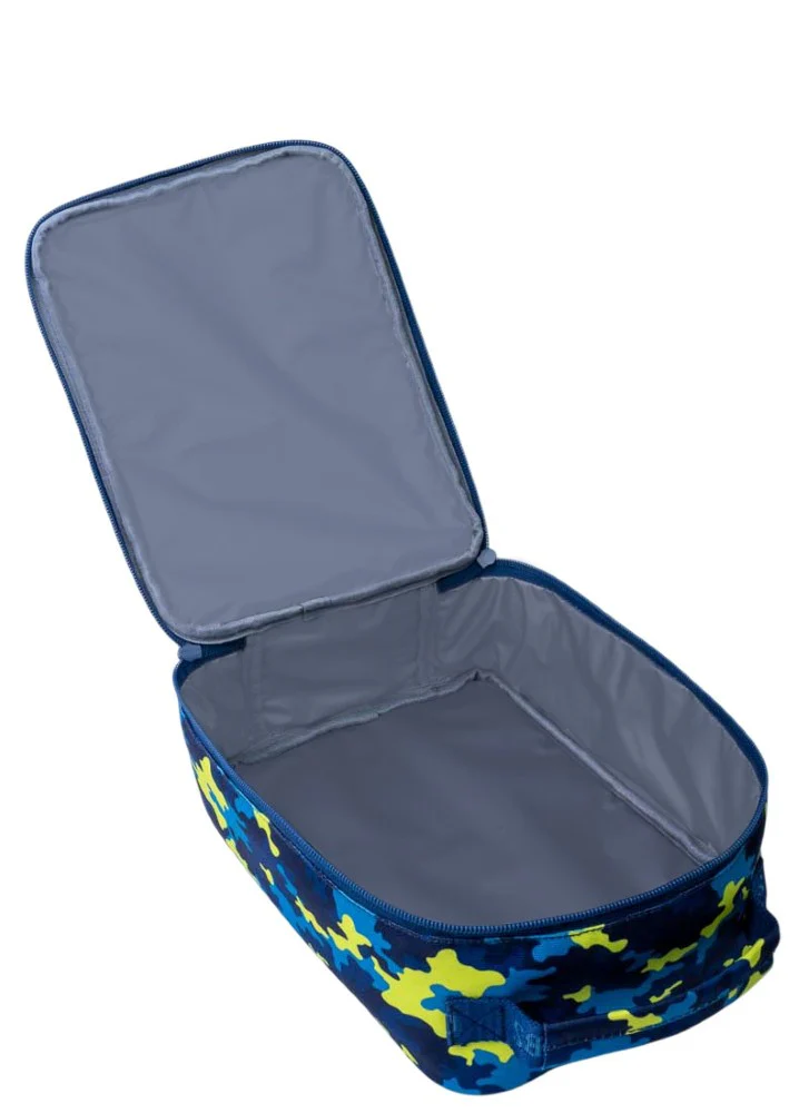 Camouflage blue Lunch bag  Big & Basic - Image 2