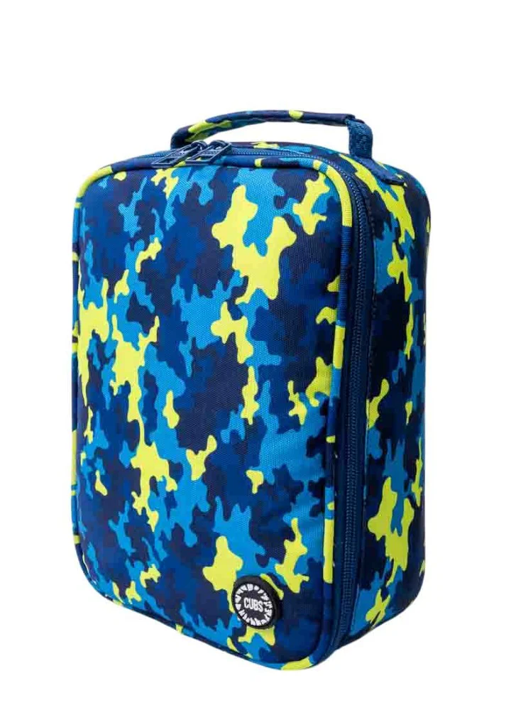 Camouflage blue Lunch bag  Big & Basic - Image 4