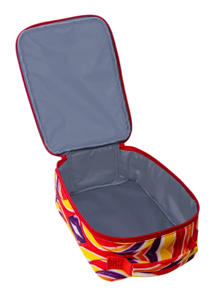 Purple & Red Candy Cane Lunch bag Big & Basic - Image 2