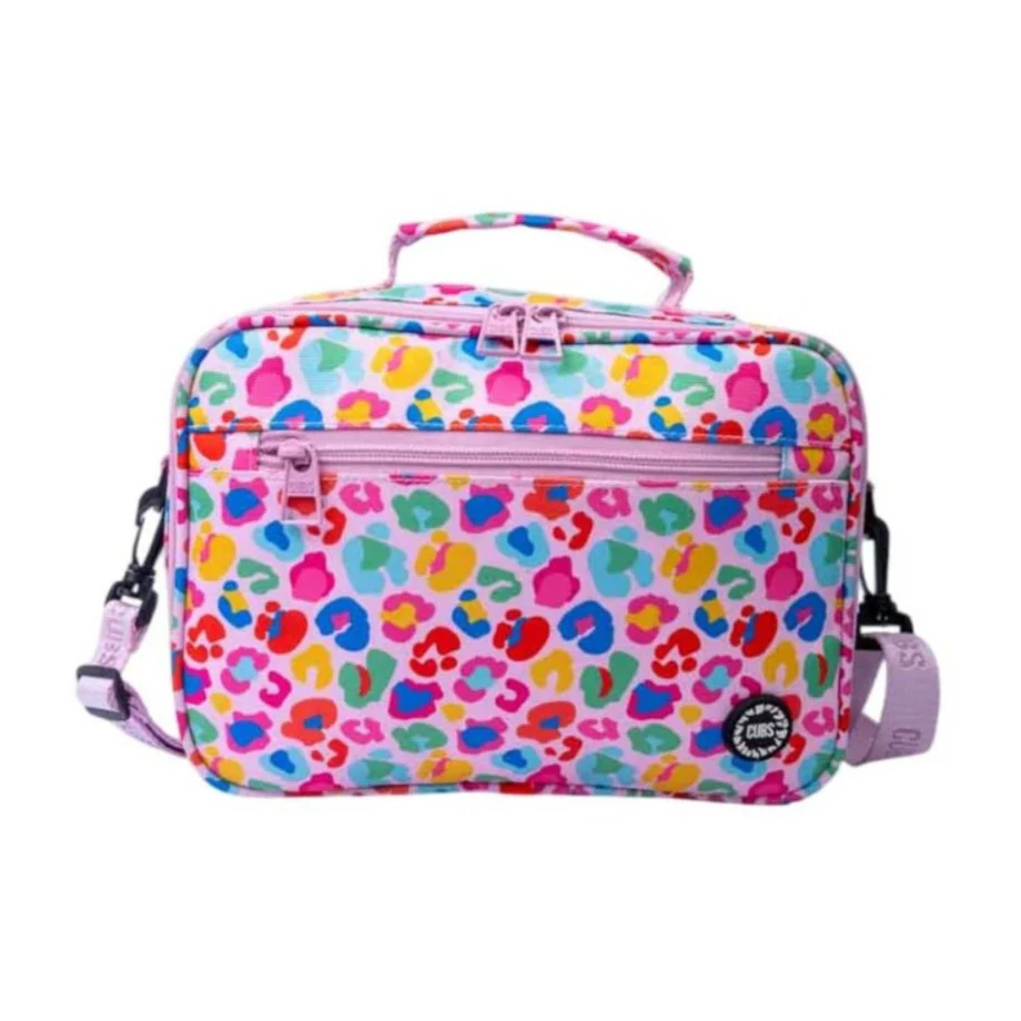 Pink Leopard Girl Lunch bag Junior