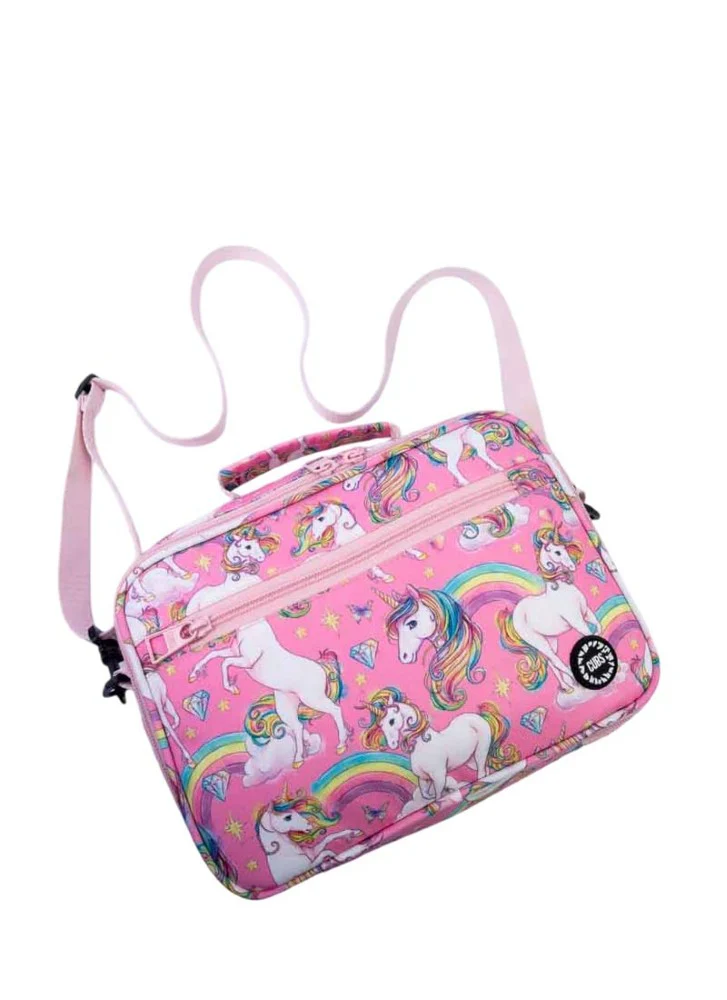 Cubs Pink Fantasy Unicorn Lunch bag Junior - Image 4