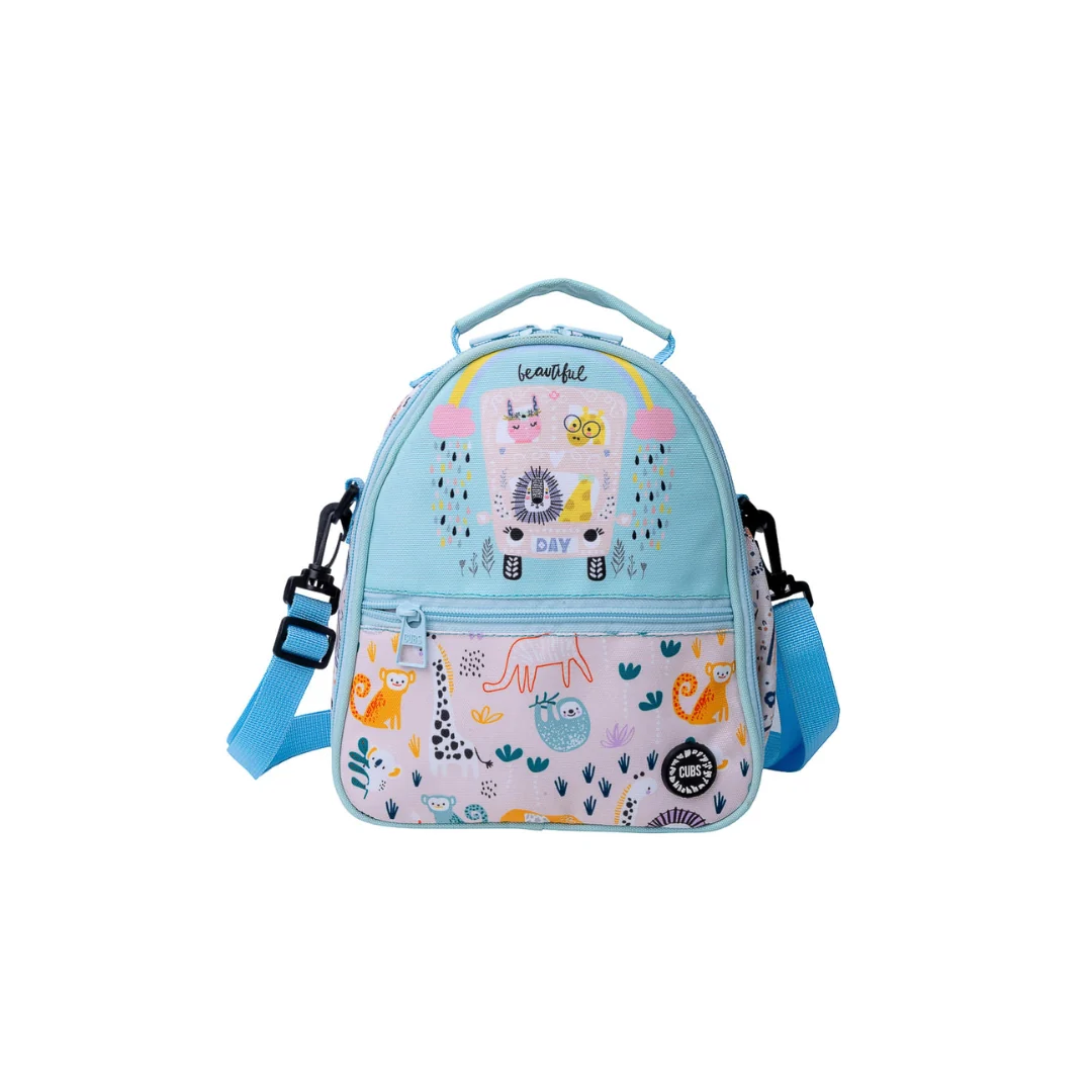Fun Animals On The Bus Pre-School Lunch Bag