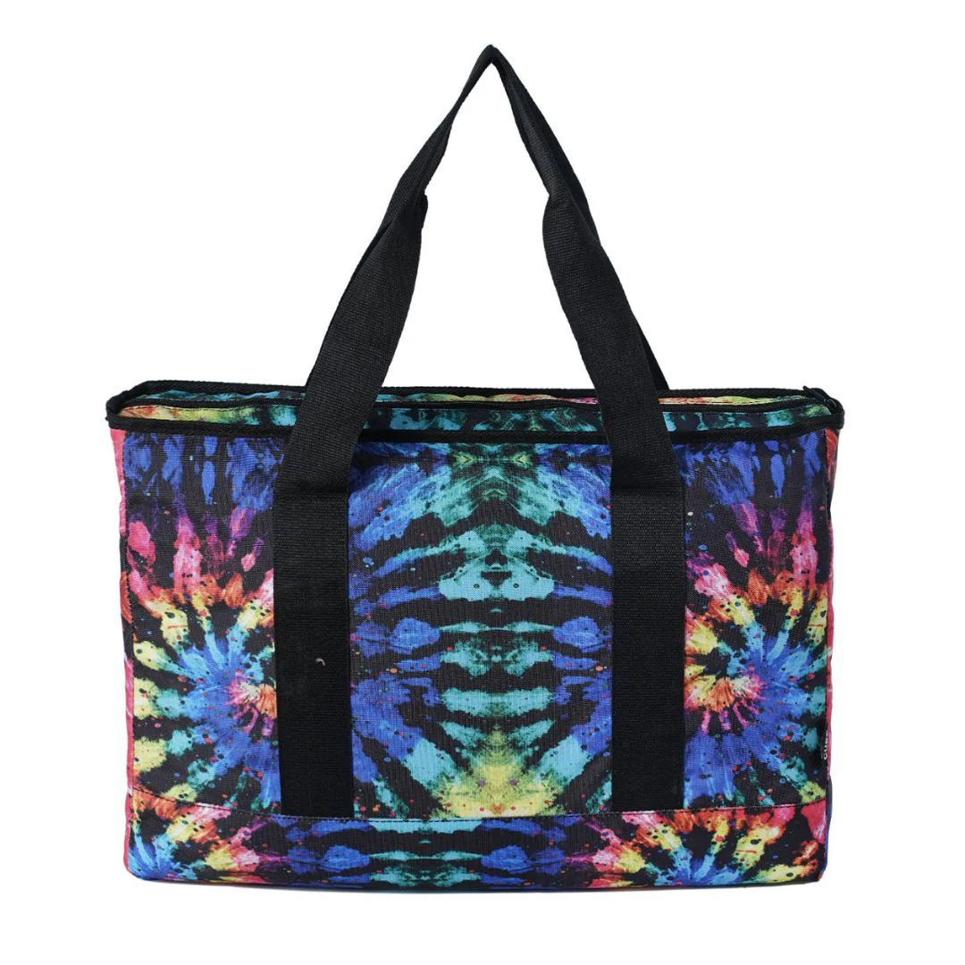 Black Tie Dye Tote Bag - Image 2