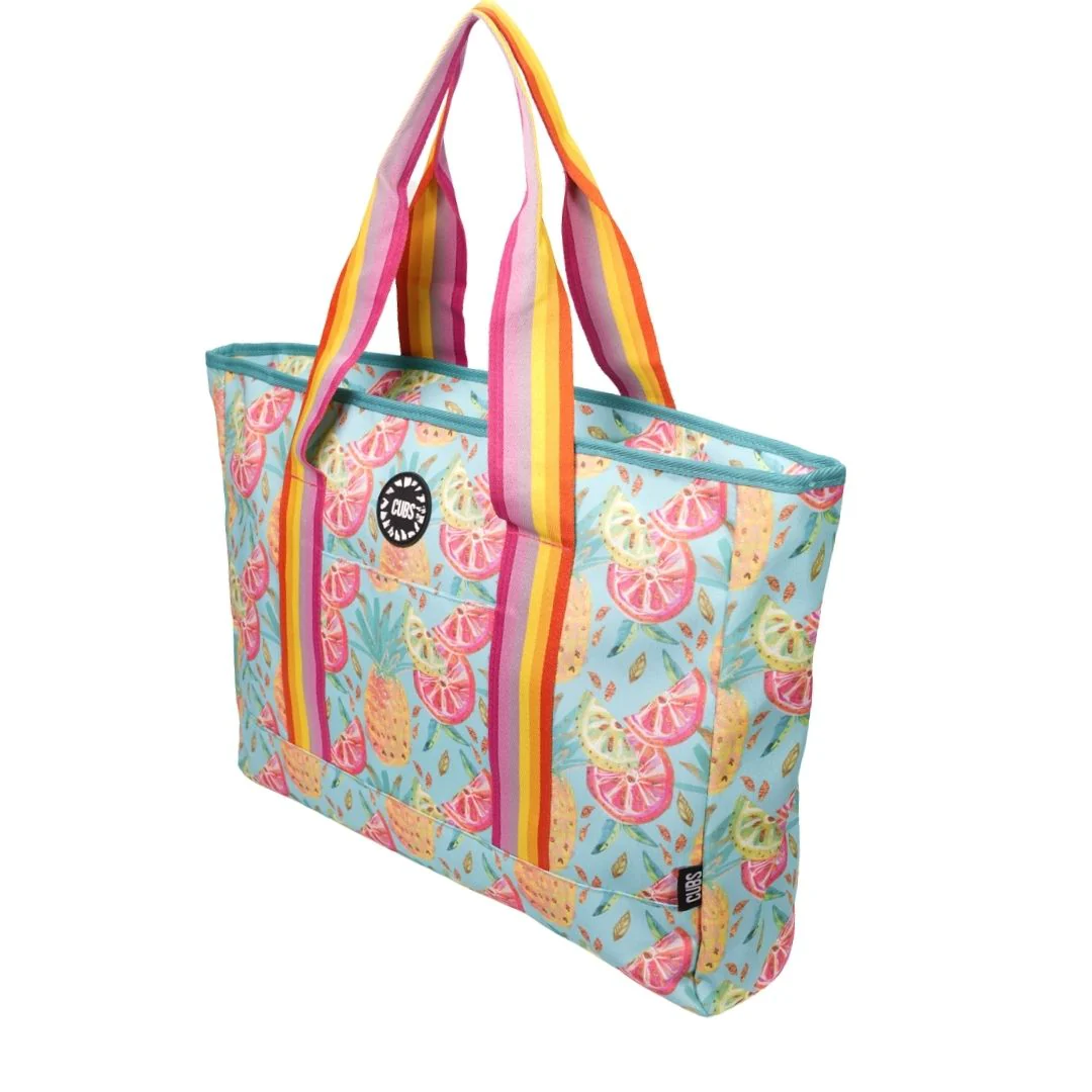 Pink Lemonade & Pineapples Tote Bag - Image 2