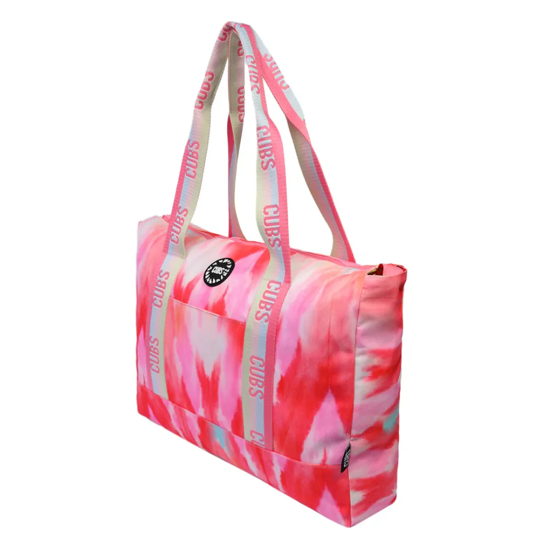 Watermelon Slices & Red Tye Dye Double Face Tote Bag - Image 4