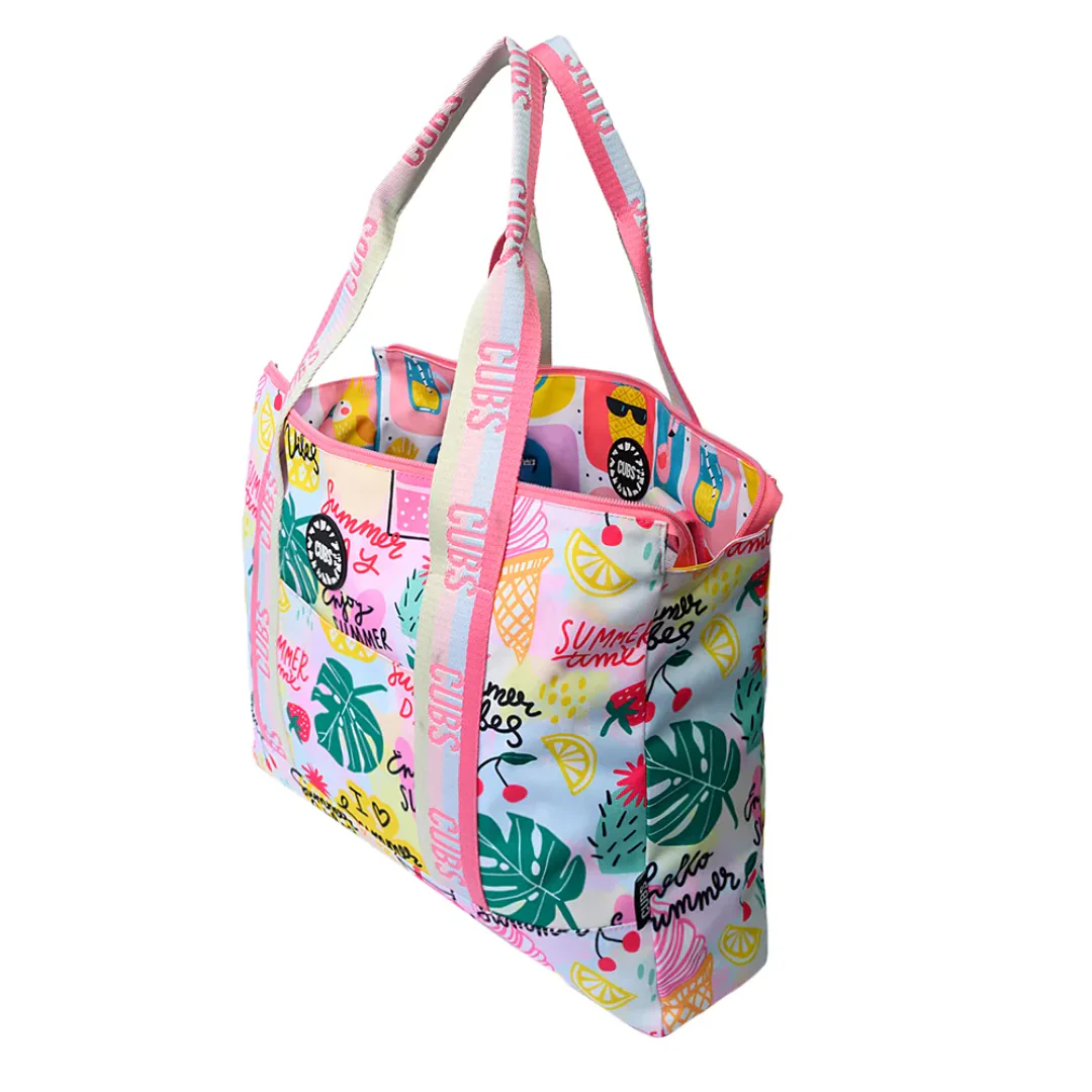 Summer Vibes All The Way Double Face Tote Bag - Image 5