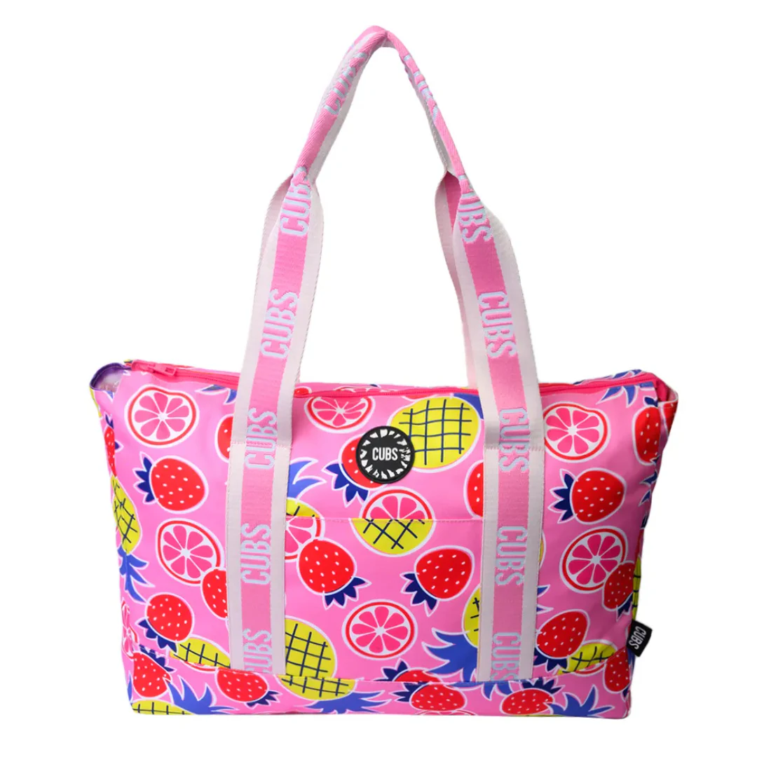 pineapple and strawberry Tote Bag