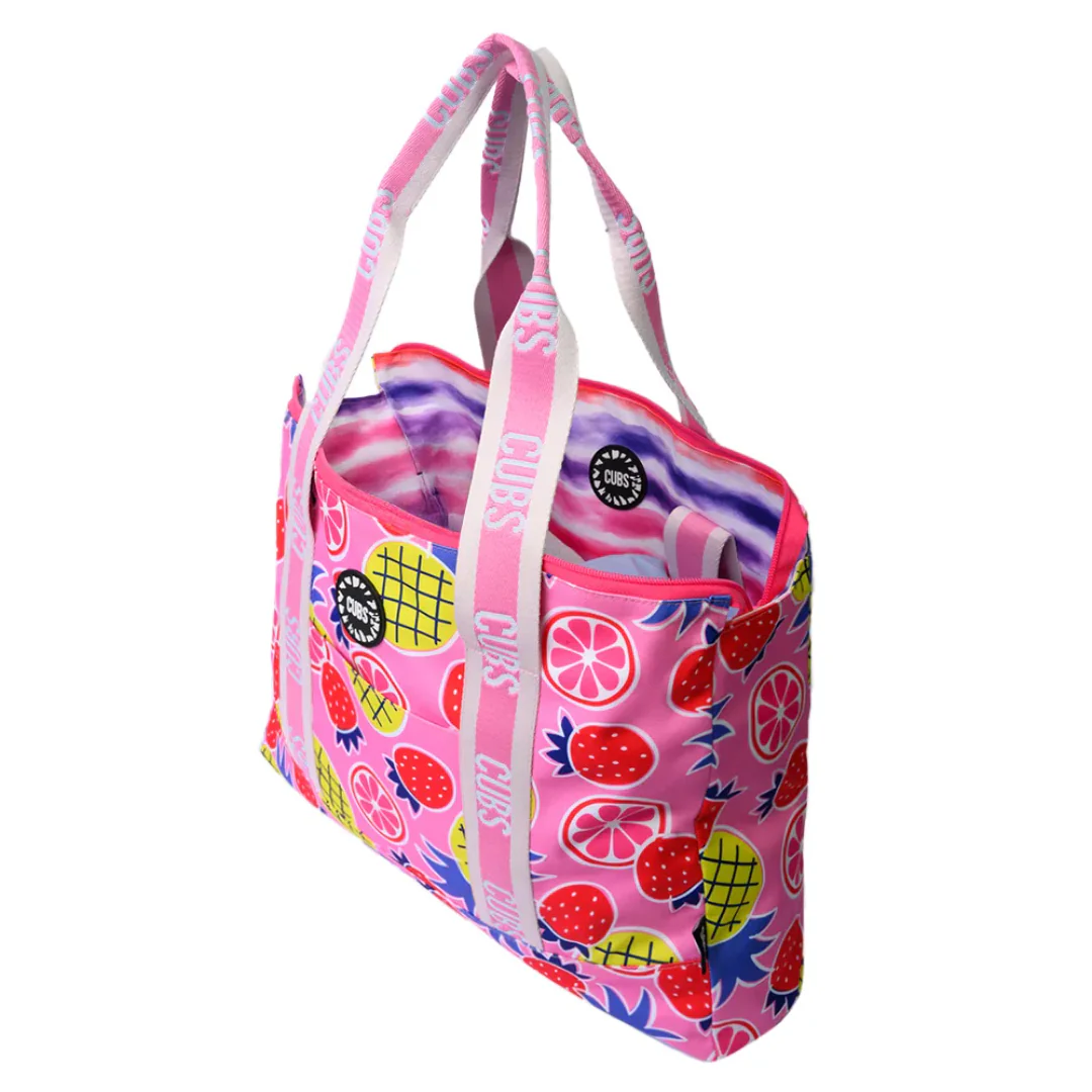 pineapple and strawberry Tote Bag - Image 6