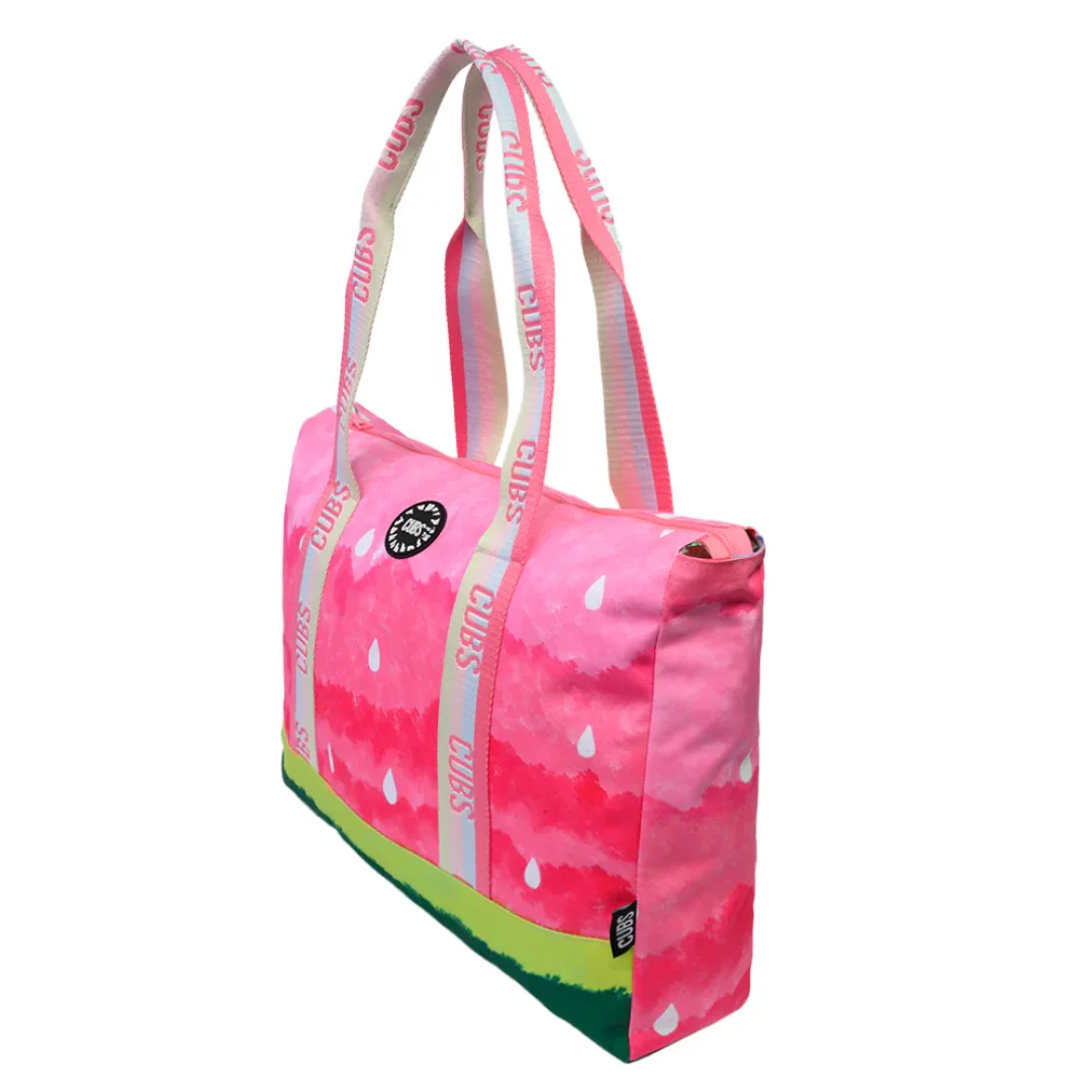 Pink Watermelon Cocktail Double Face Tote Bag - Image 4