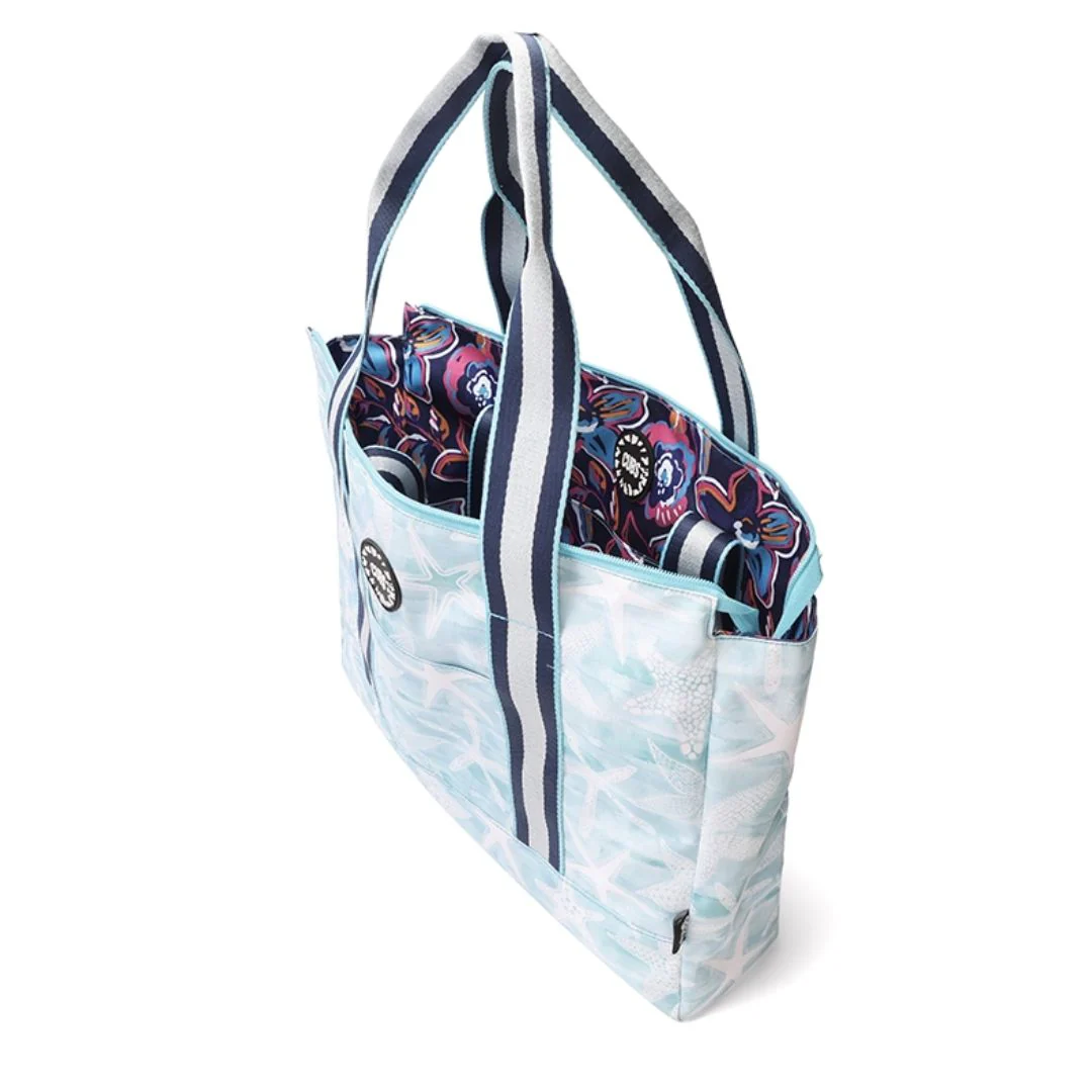 Stars and Flowers Double Face Tote Bag 19 L - Image 6