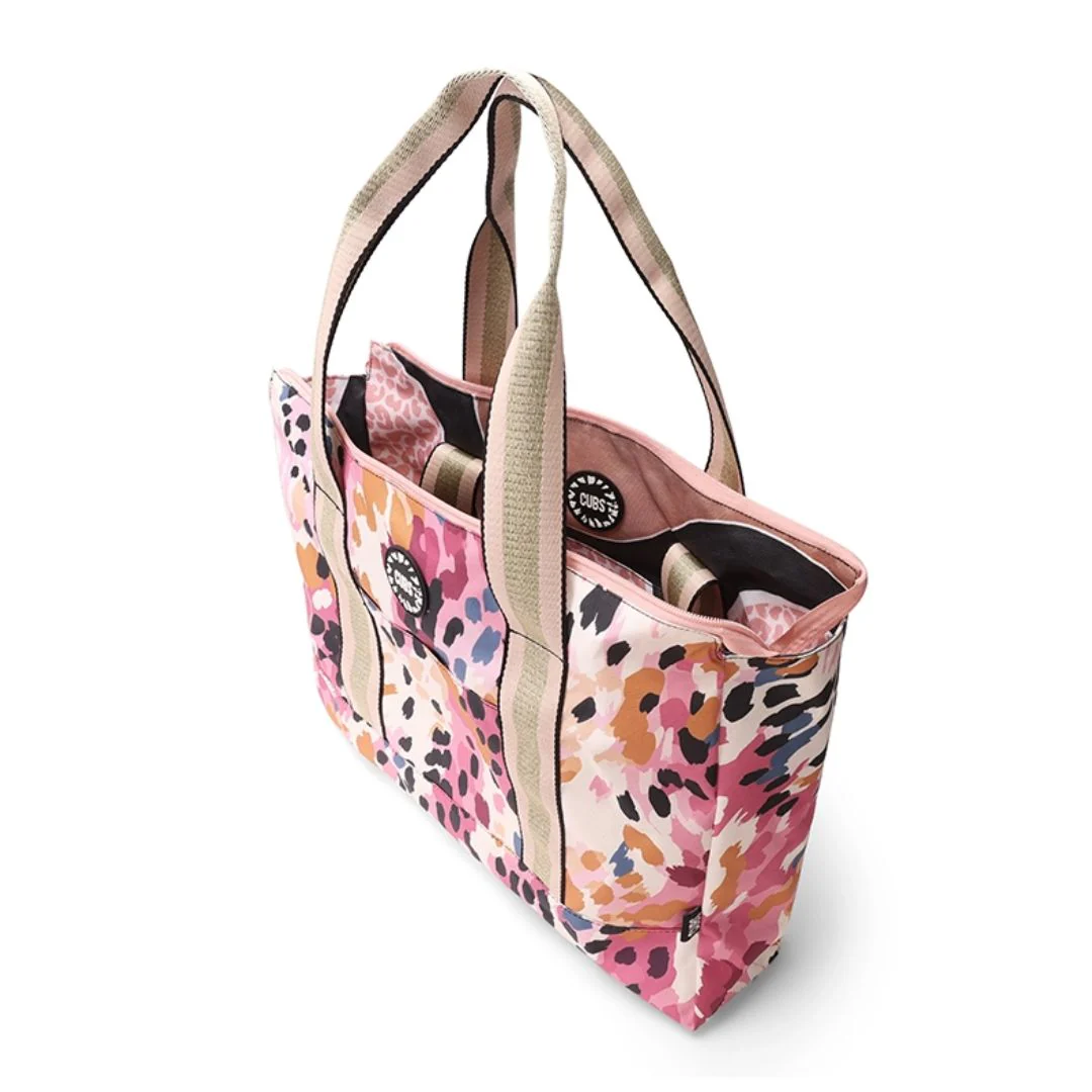 Brown Leopard Double Face Tote Bag 19 L - Image 5