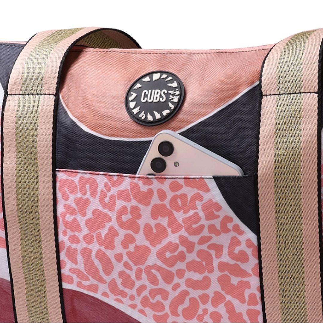 Brown Leopard Double Face Tote Bag 19 L - Image 6
