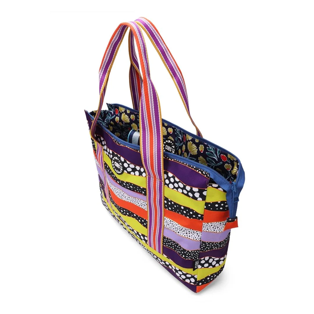 Waves and Gardens Double Face Tote Bag 19 L - Image 4