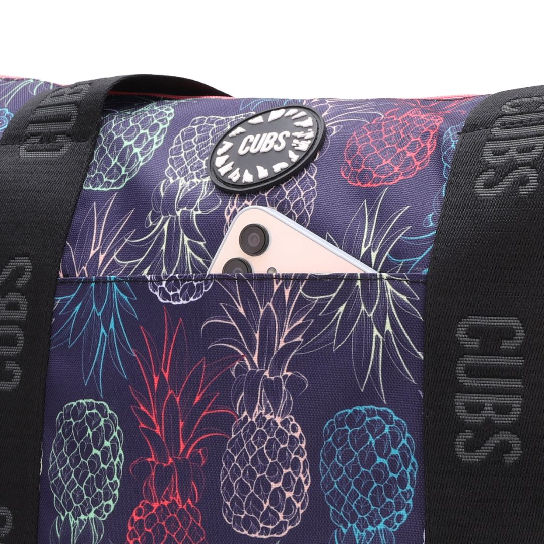 Black Pineapples and Colorful Forests Double Face Tote Bag 19 L - Image 3