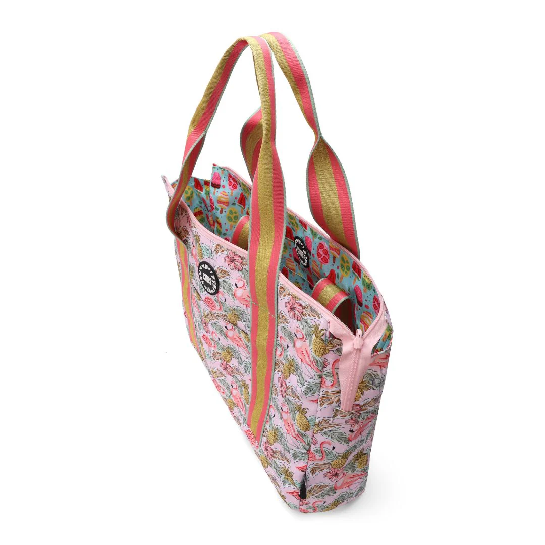 Pineapples and Ice Cream Double Face Tote Bag 19 L - Image 3