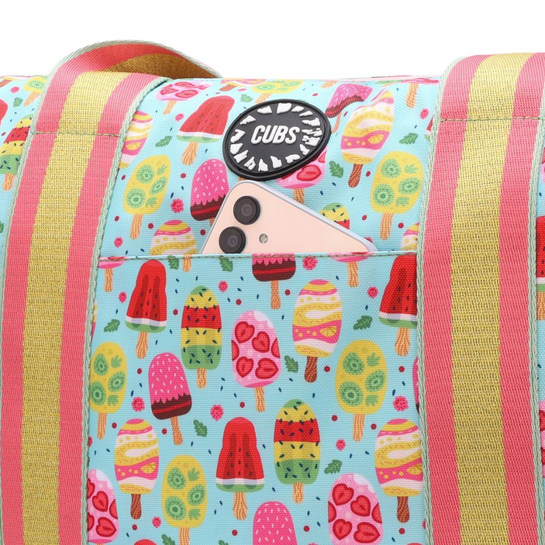 Pineapples and Ice Cream Double Face Tote Bag 19 L - Image 5
